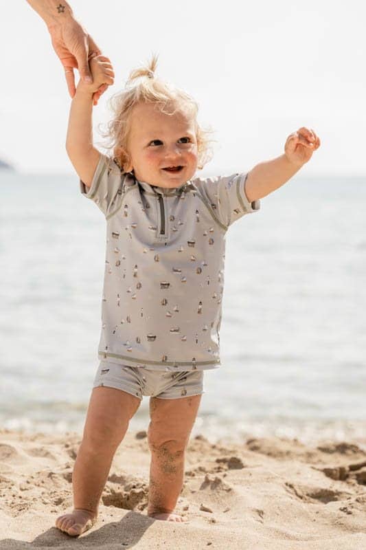 Swim T-shirt Sailors Bay Olive