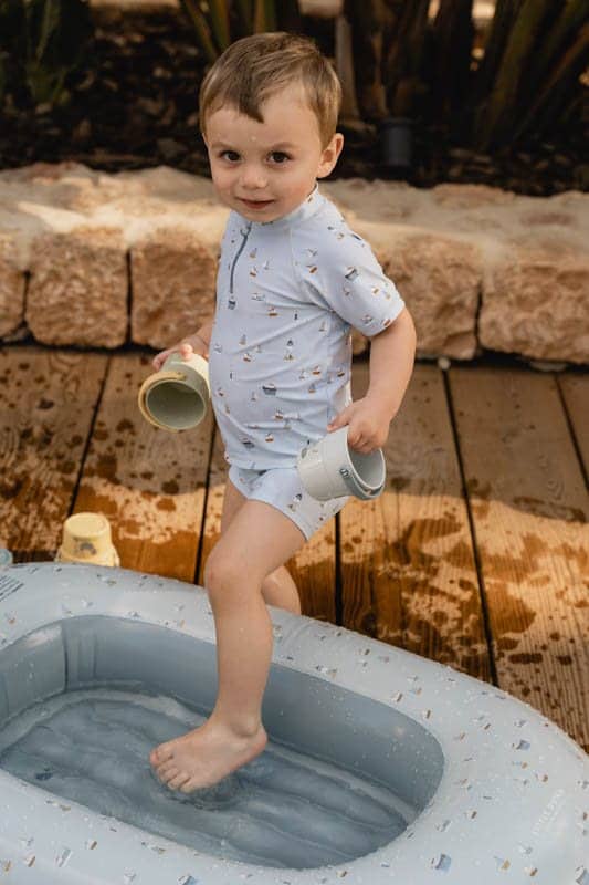 Swim T-shirt Sailors Bay Blue