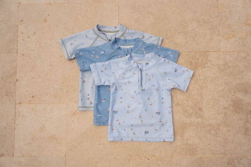 Swim T-shirt Sailors Bay Blue