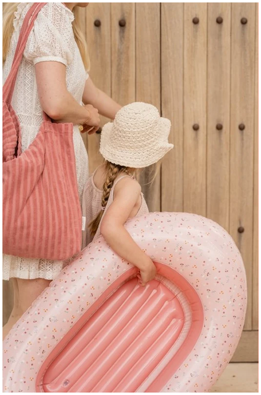 Little Pink Flowers Inflatable Boat