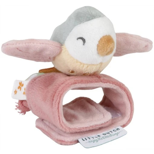 Rattle Bracelet Flowers & Butterflies