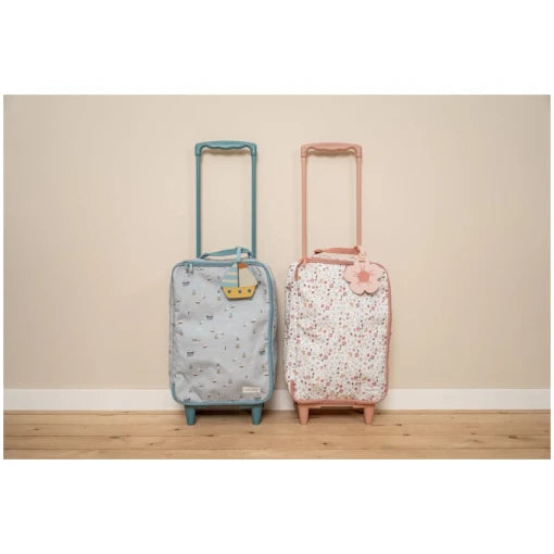 Suitcase Flowers & Butterflies