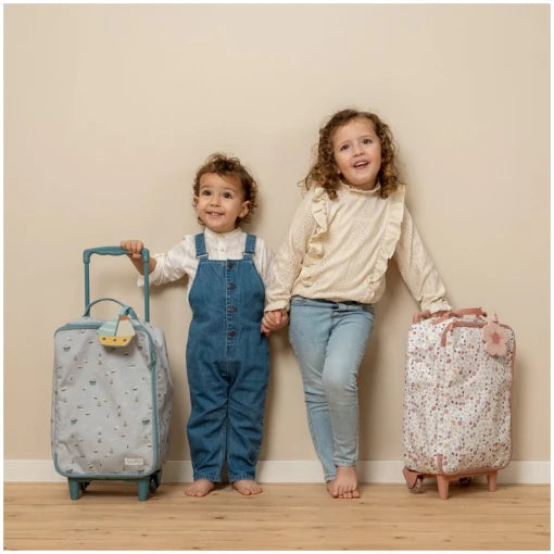 Suitcase Flowers & Butterflies