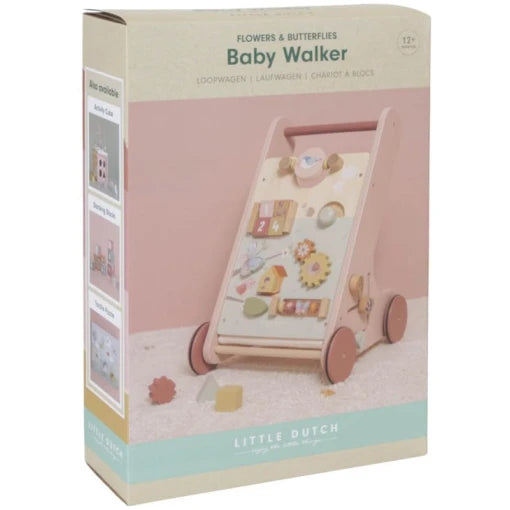 Multi-activity baby walker Flowers & Butterflies