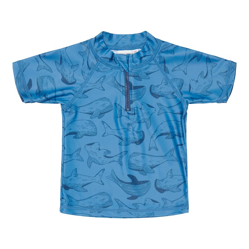 Swim T-shirt short sleeves Sea Life Blue