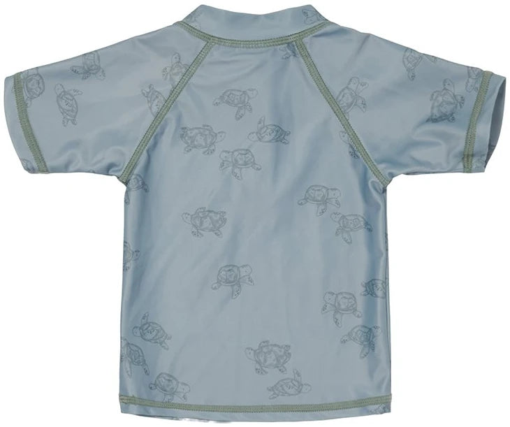 Swim T-shirt short sleeves Turtle Island Olive