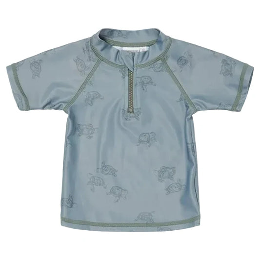 Swim T-shirt short sleeves Turtle Island Olive