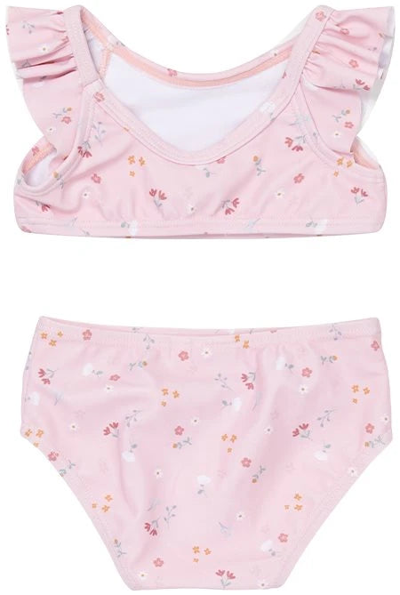 Flounce bikini set Little Pink Flowers