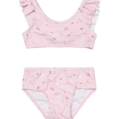 Flounce bikini set Little Pink Flowers