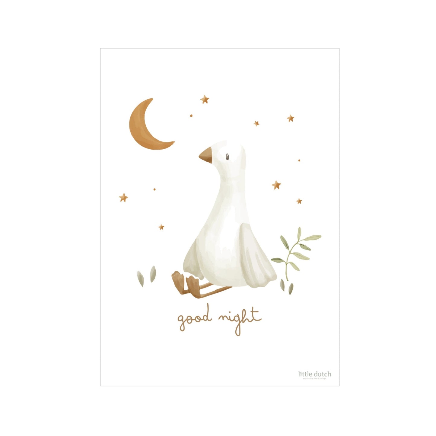 A3 NBN Little Goose Poster