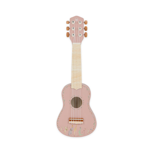 Safari Friends wooden guitar Pink Jellyfishkids