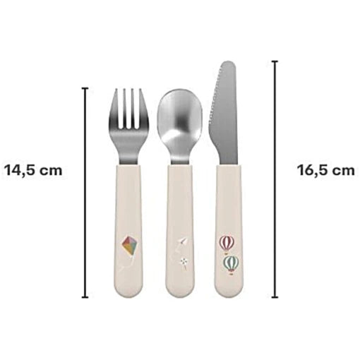 Set of 3 children’s cutlery Mio Fairy Garden