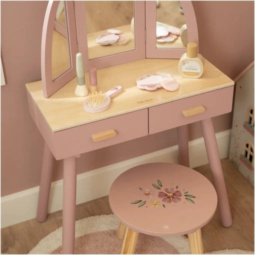 Wooden dressing table – Pink