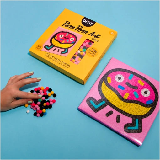 Donut Pom Pom Craft Set
