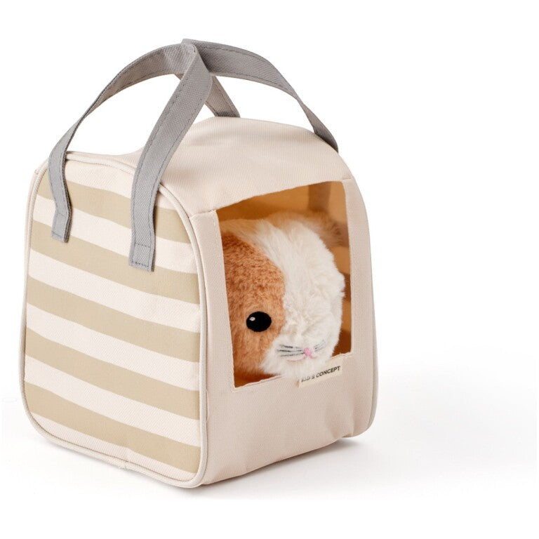 Kitty with carrying bag