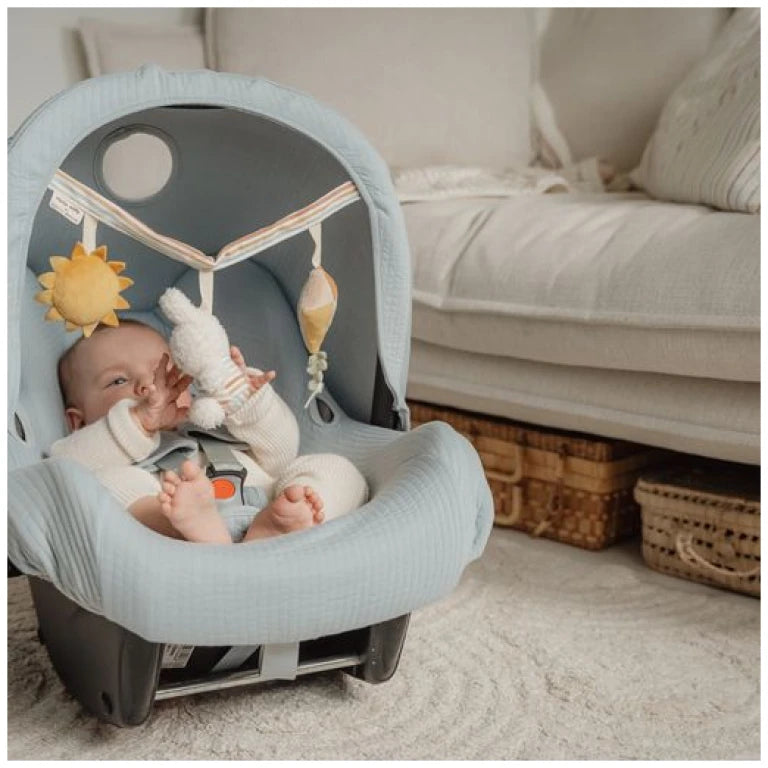 Miffy stroller toy chain Vintage Sunny Stripes