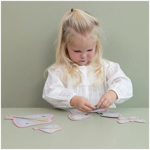 6 in 1 Puzzles Flowers & Butterflies