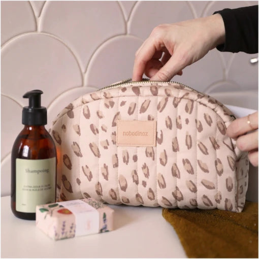 HYDE PARK. Waterproof vanity case- Leonie Blue