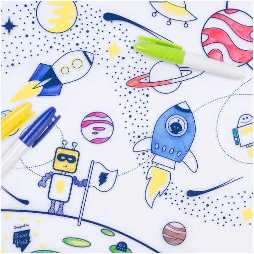 Space Colouring silicone set