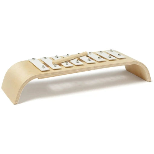 Toy xylophone white
