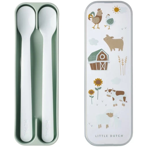 Feeding spoon set of 2 Little Farm