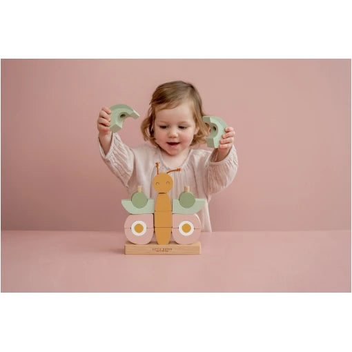 Butterfly Stacking Puzzle