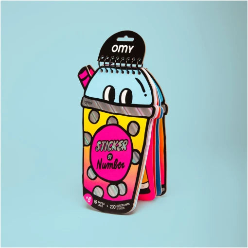 Bubble Tea Sticker Activity Book