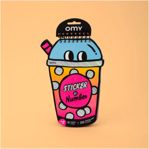 Bubble Tea Sticker Activity Book