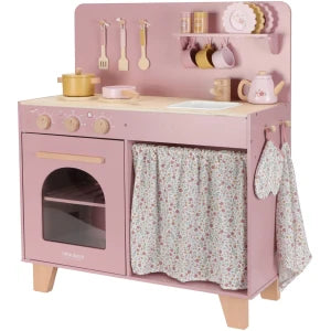 Wooden play kitchen – Pink