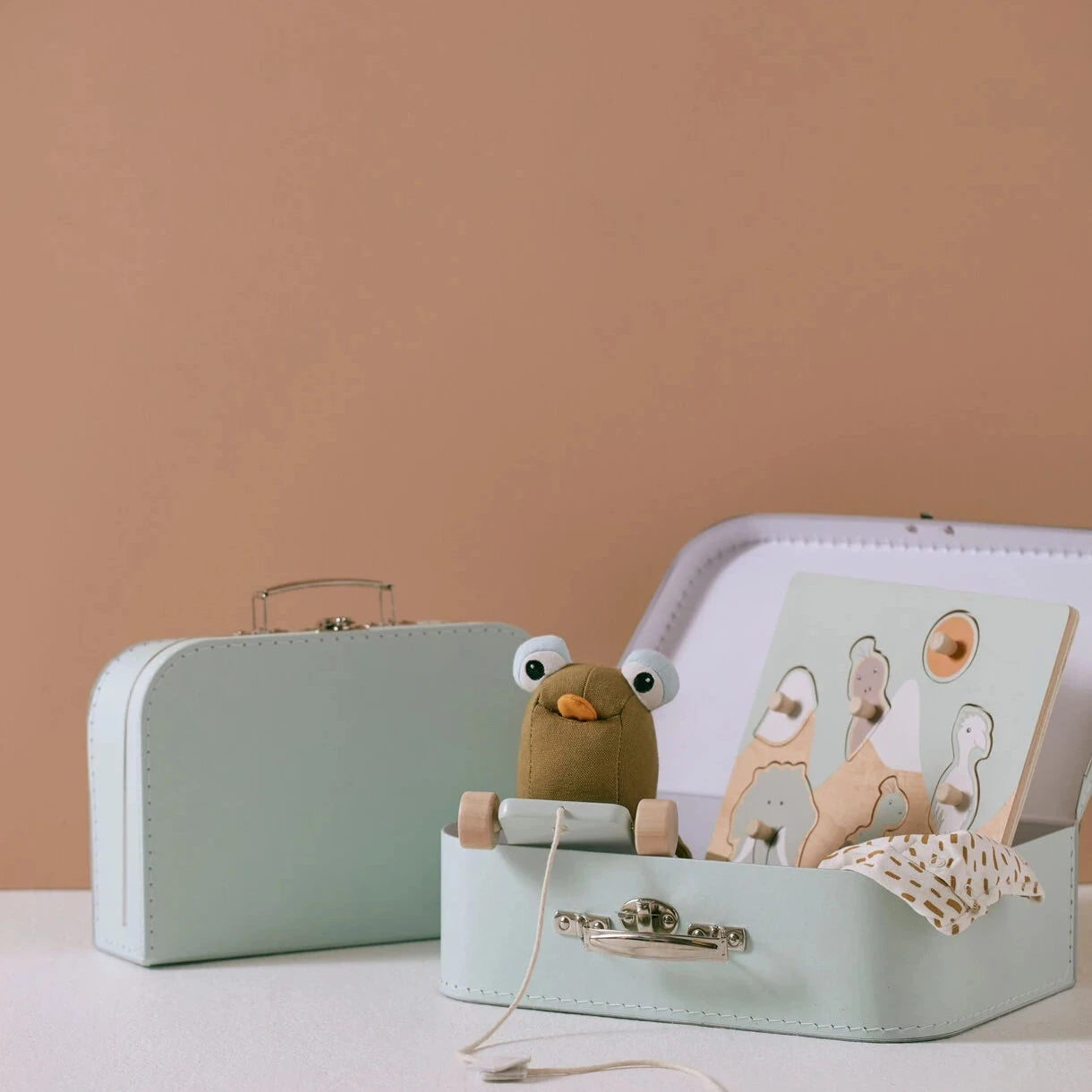 Suitcase – 2 Set Light Green