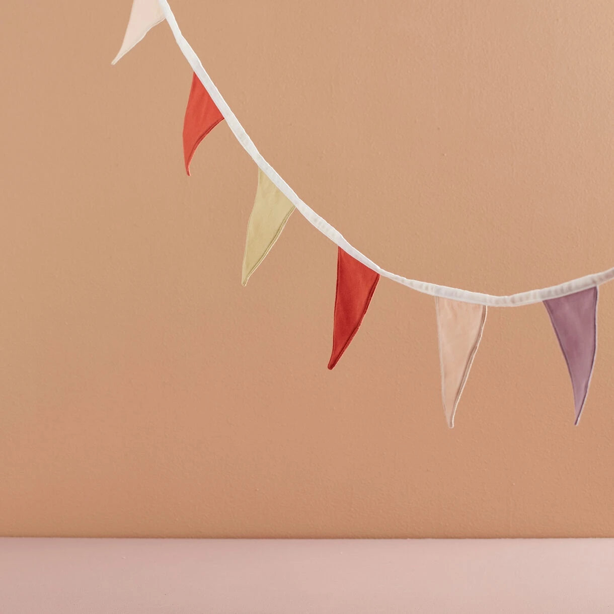 Bunting yellow/pink
