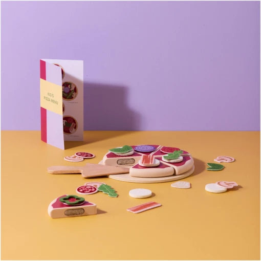 KID’S HUB wooden pizza set