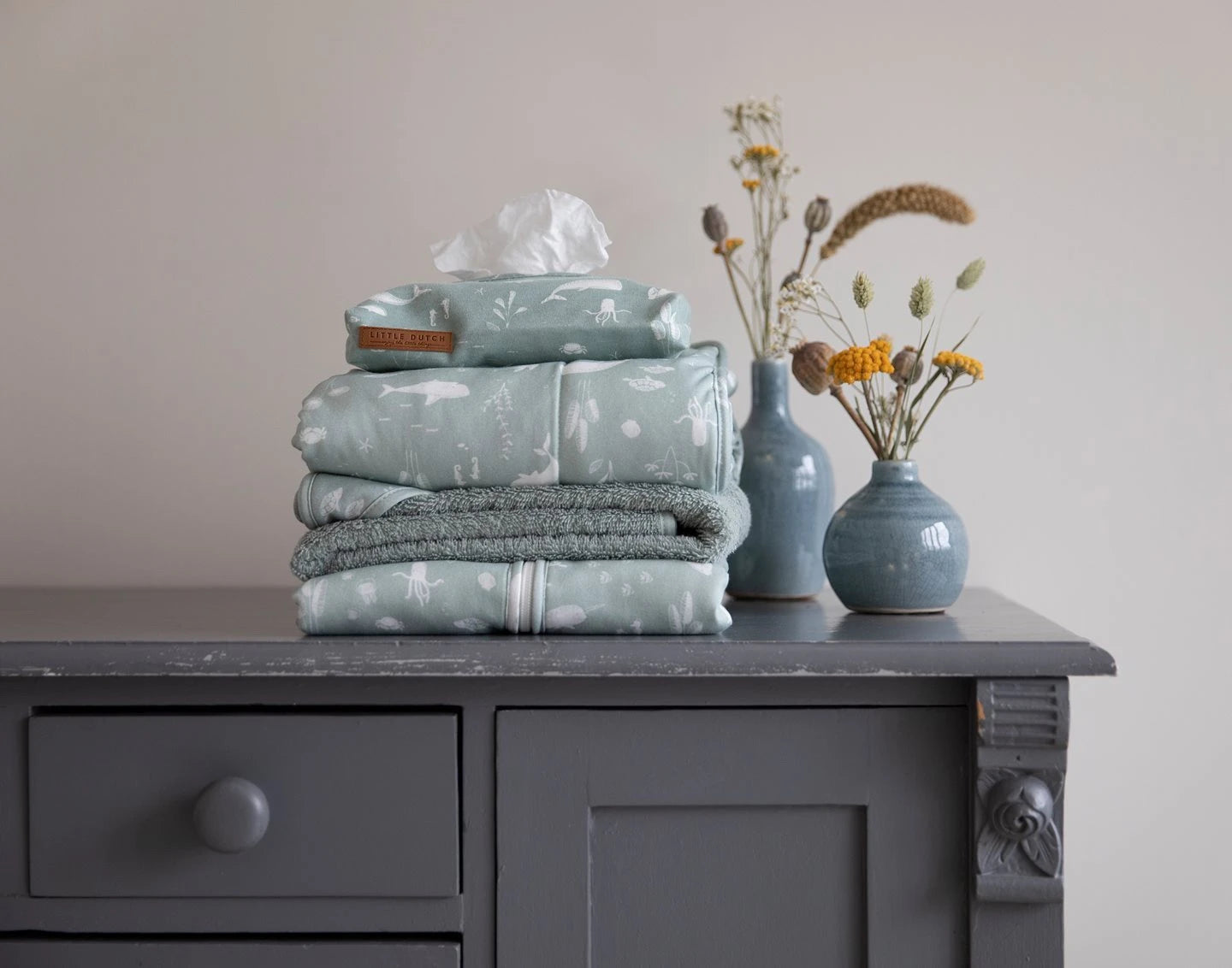 Summer sleeping bag 70 cm Ocean Mint