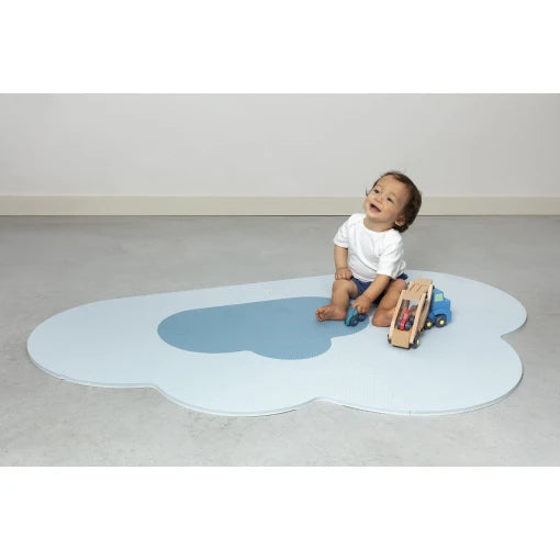 Play Mat – Cloud small 145X90 – Light Blue