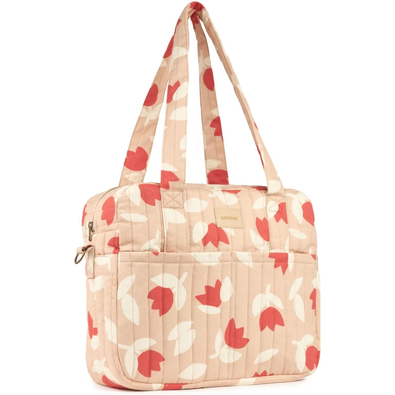 HYDE PARK-Waterproof stroller bag Red Tulips