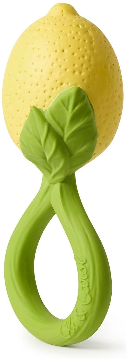 Lemon rattle-teething toy