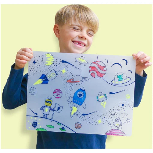 Space Colouring silicone set