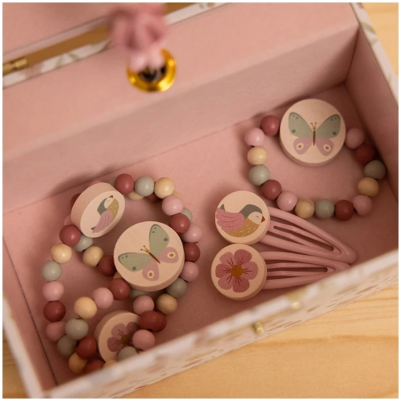 Jewellery Set Flowers & Butterflies