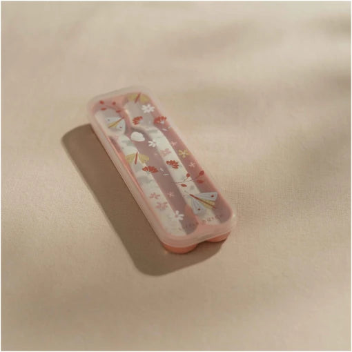 Feeding spoon set of 2 Flowers & Butterflies