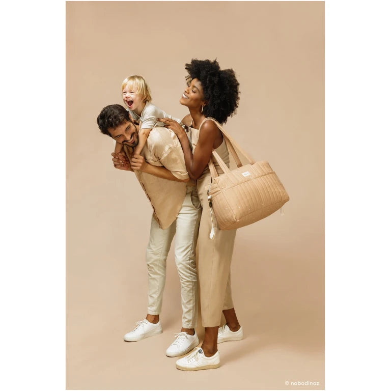 Stories Changing bag – blush little cherries