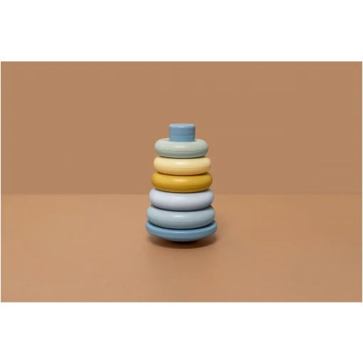 Blue Stacking Rings