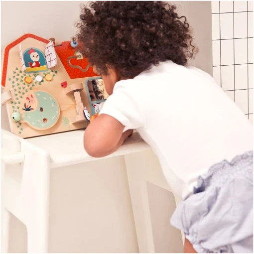 Wooden Farm activity board