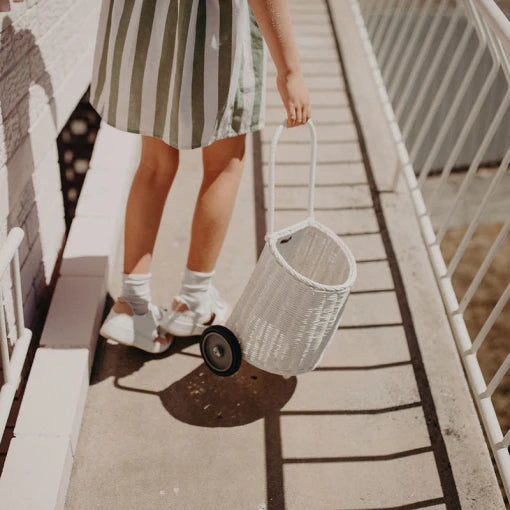 RATTAN ORIGINAL LUGGY – WHITE