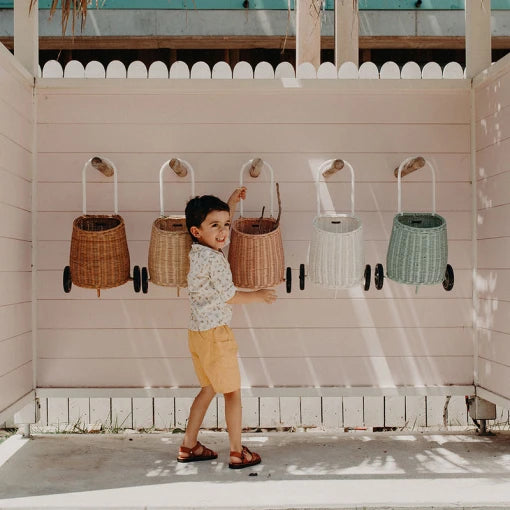 RATTAN ORIGINAL LUGGY – WHITE