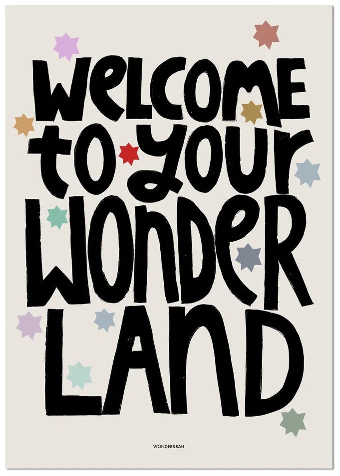 Wonderland Children’s Print – A3