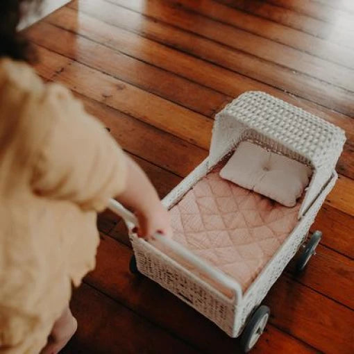 Organic Cotton Strolley Bedding Set – Rose