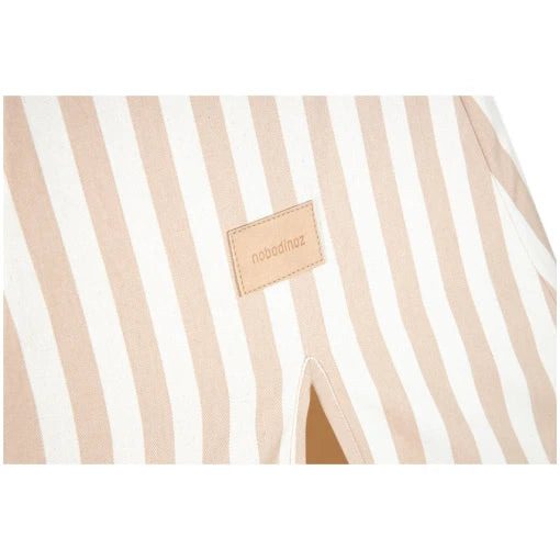 Arizona teepee • taupe stripes natural