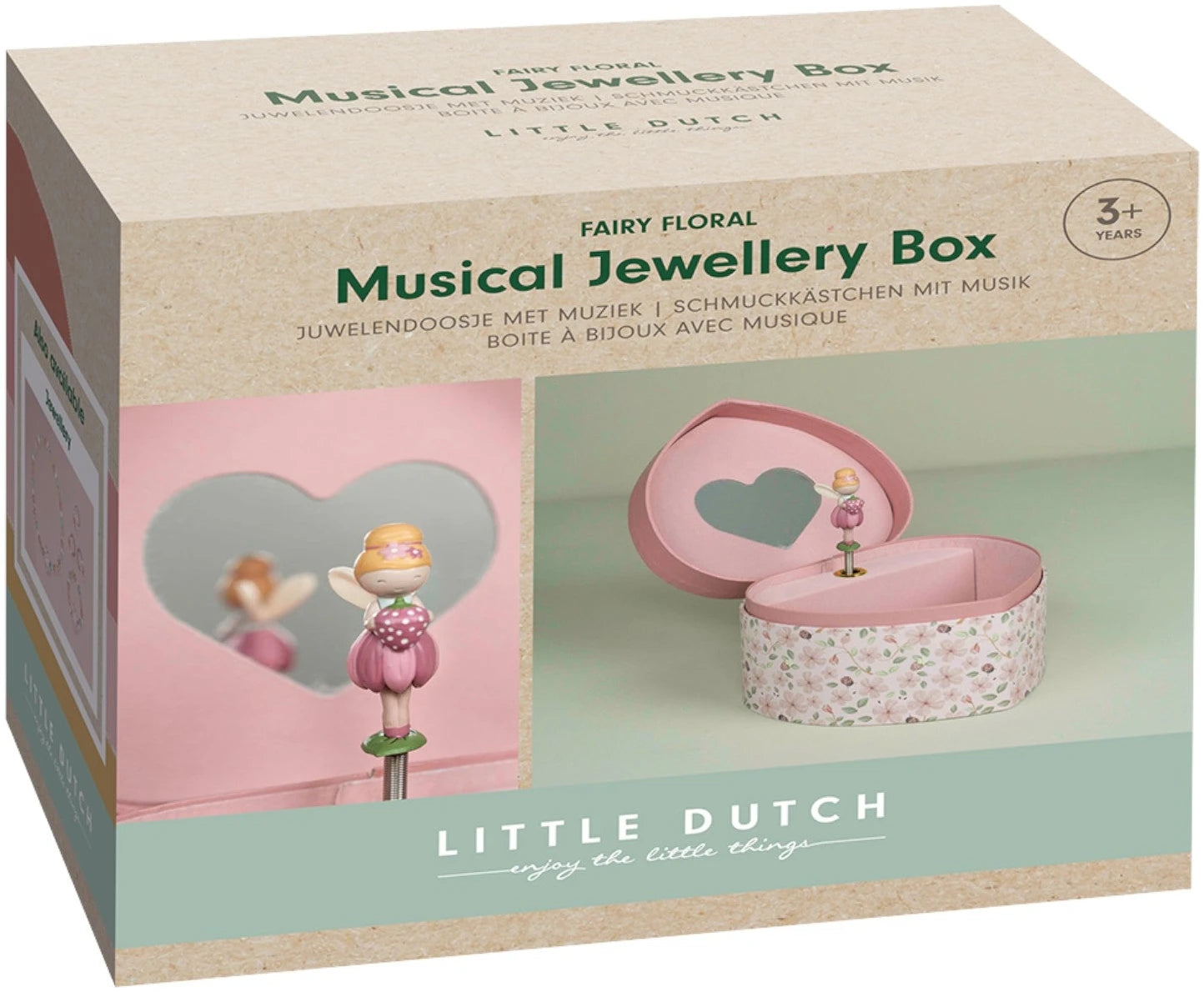 Jewellery box with music – Fairy Garden