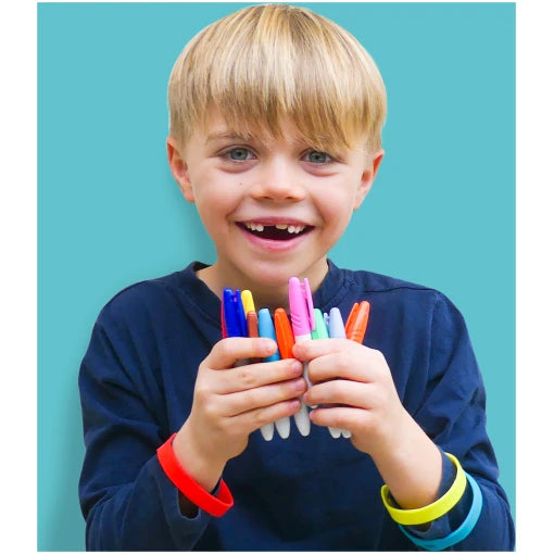 Box of 10 erasable markers for silicone