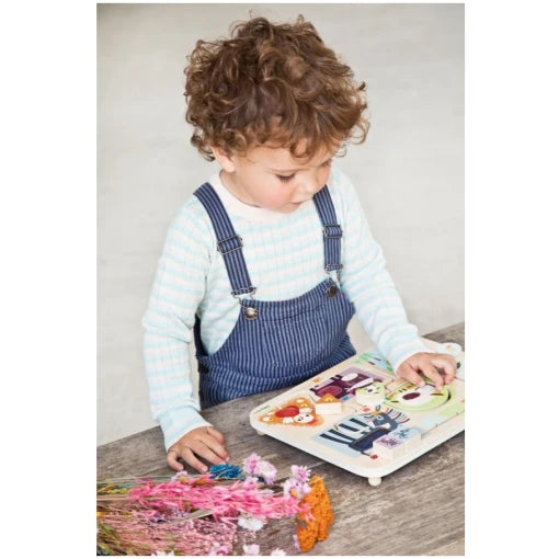 Farm wooden sensory maze